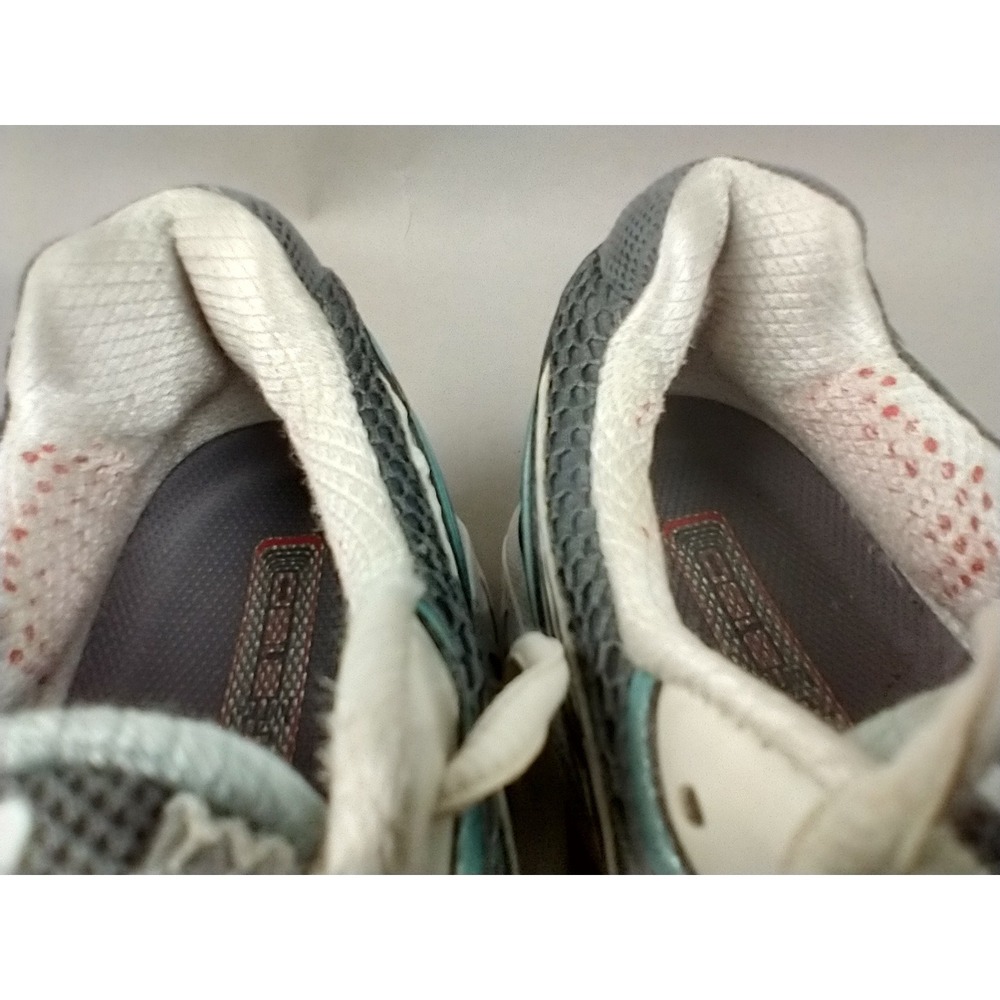 Asics GT-2160 Womens Running Shoes White Silver Teal T154N Size 8.5 - Picture 8 of 12